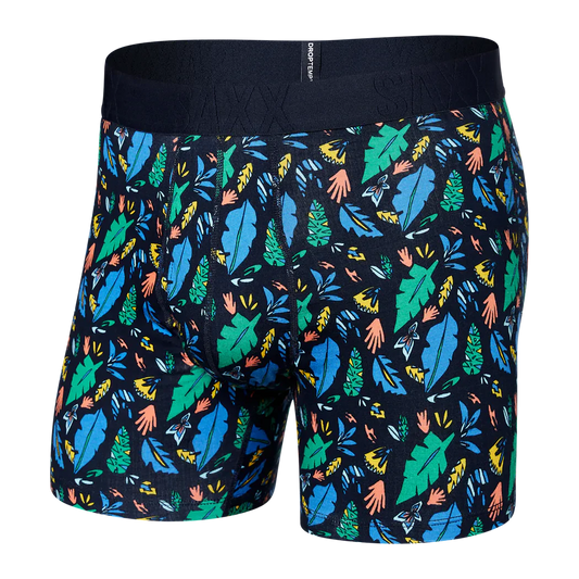 SAXX M Droptemp Boxer Cooling Mesh POPFLORA BLUE