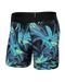 SAXX M Droptemp Cooling Cotton Boxer TROPICAL JUNGLE BLUE