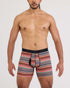 SAXX M Quest Boxer Brief GLOBETREKKER STRIPE MULTI