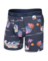 SAXX Quest Quick Dry Mesh Boxer Brief SUNNY ADVENTURE MARITIME
