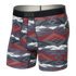 SAXX M Quest Quick Dry Mesh Boxer Brief Fly GEO / NAVY