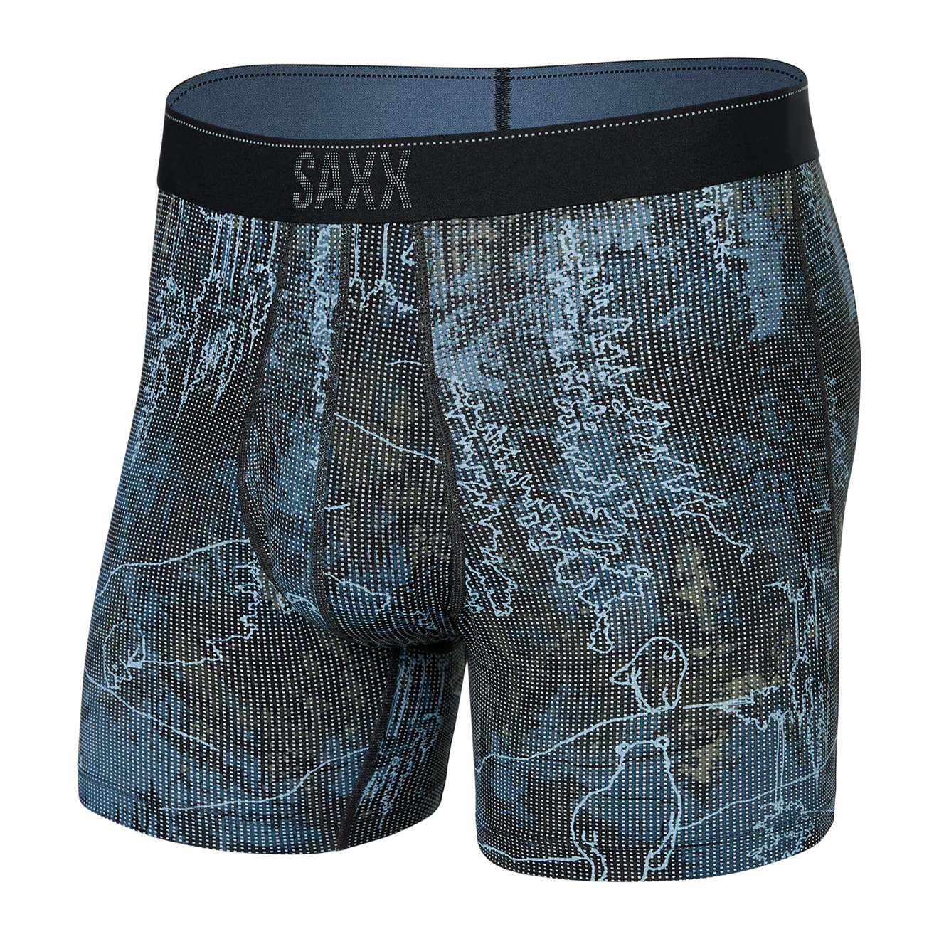 SAXX M Quest Boxer Brief SMOKEY MOUNTAINS