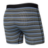 SAXX M Quest Boxer Brief Fly SOLAR STRIPE TWILIGHT