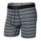 SAXX M Quest Boxer Brief Fly SOLAR STRIPE TWILIGHT