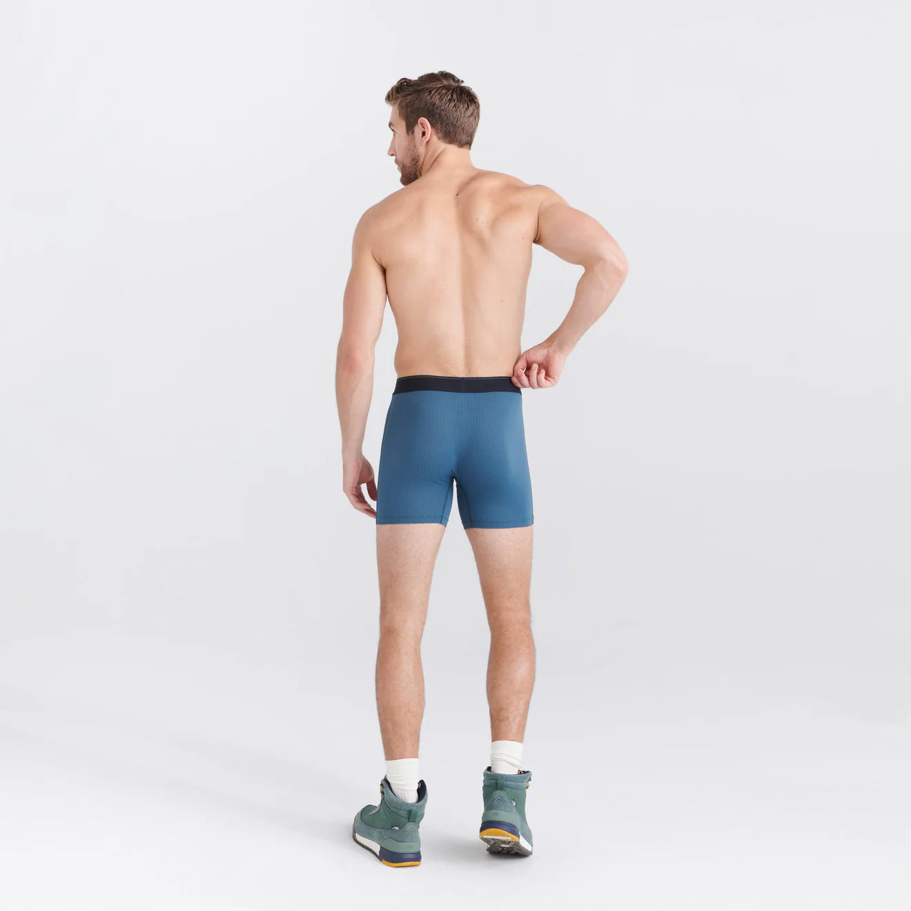 SAXX M Quest Boxer Brief STORM BLUE