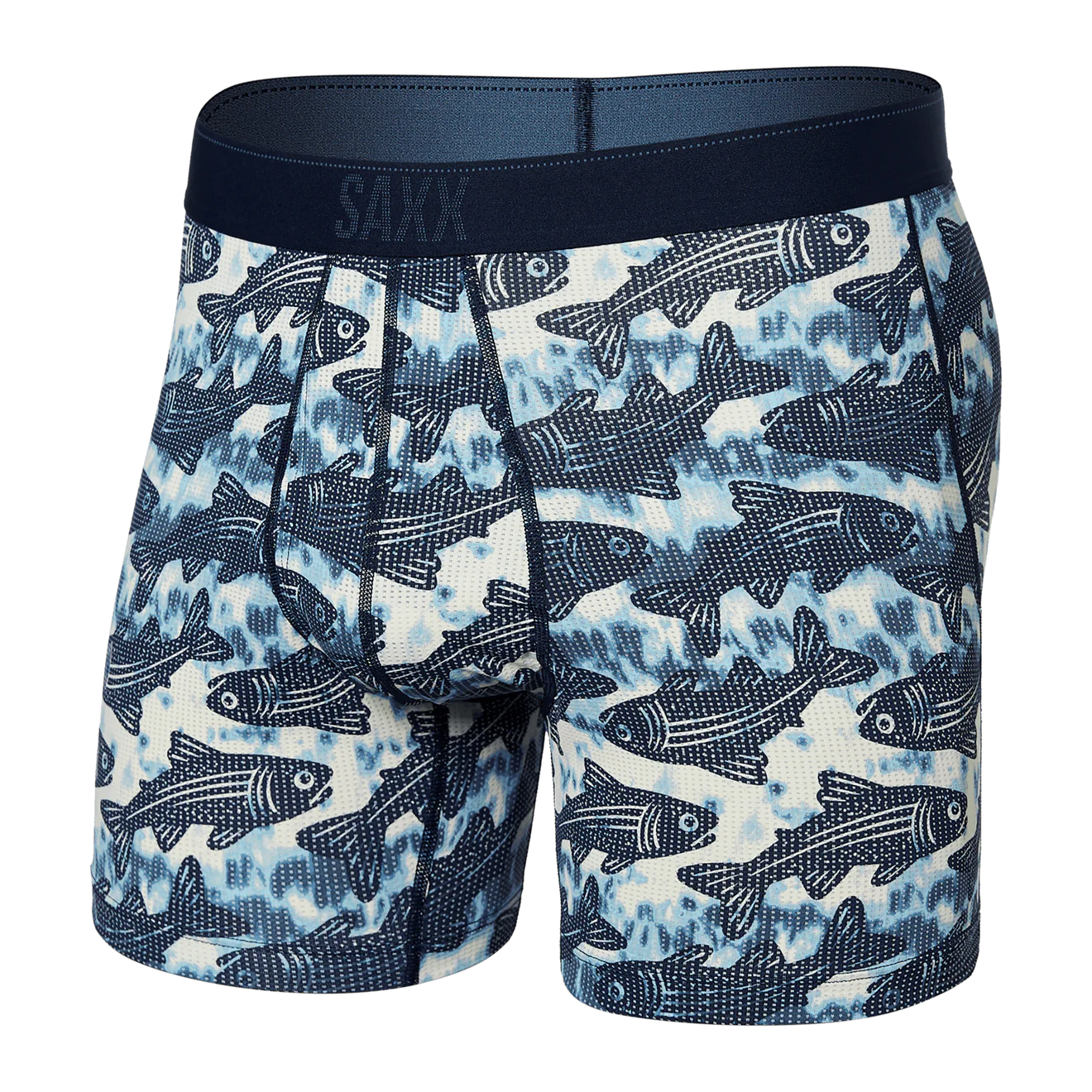 SAXX M Quest Quick Dry Boxer Brief UPSTREAM TWILIGHT