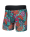 SAXX M DropTemp Boxer Cooling Cotton Boxer FRUITY PALM AQUA