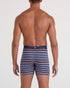 SAXX M Droptemp Cooling Cotton Boxer VIVID STRIPE MARITIME