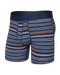SAXX M Droptemp Cooling Cotton Boxer VIVID STRIPE MARITIME