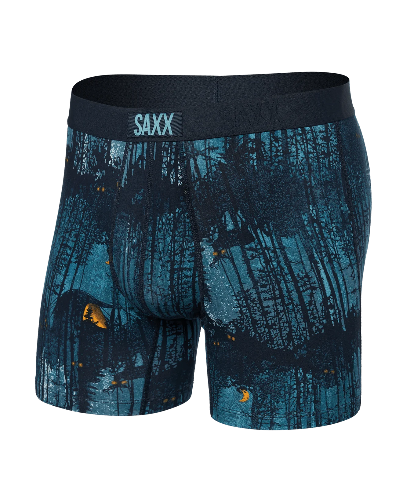 SAXX M Vibe Boxer Brief FOREST WALK DARK INK