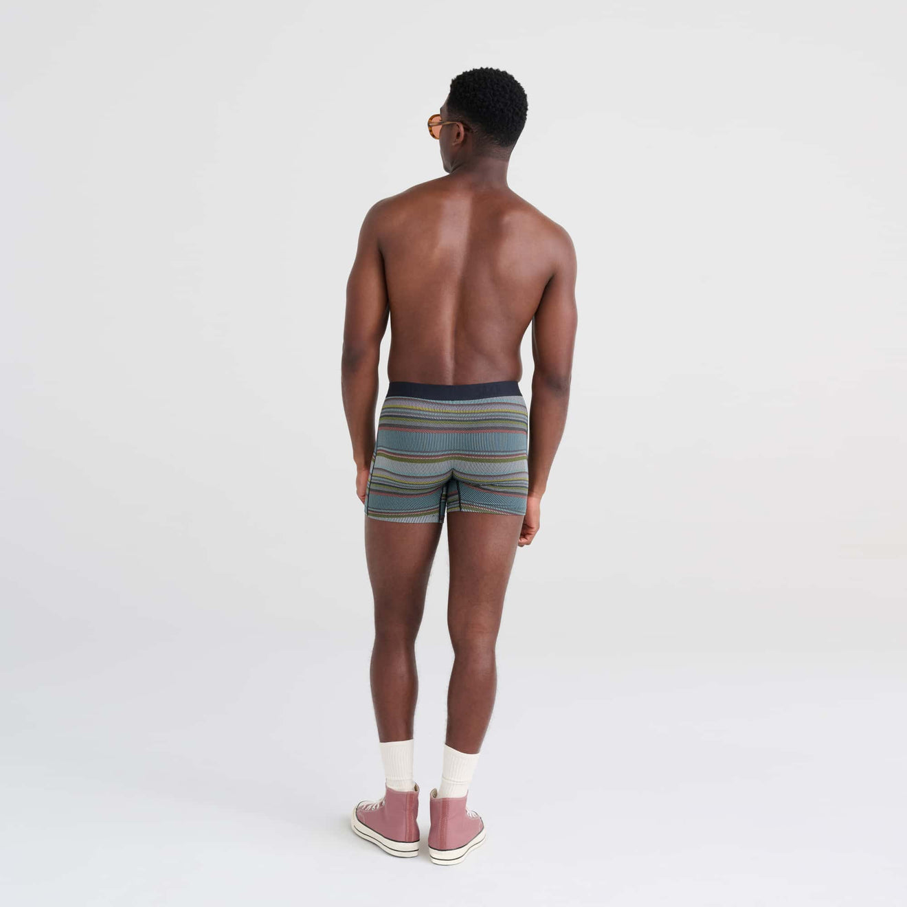 SAXX M Vibe Boxer Brief HYPERACTIVE STRIPE