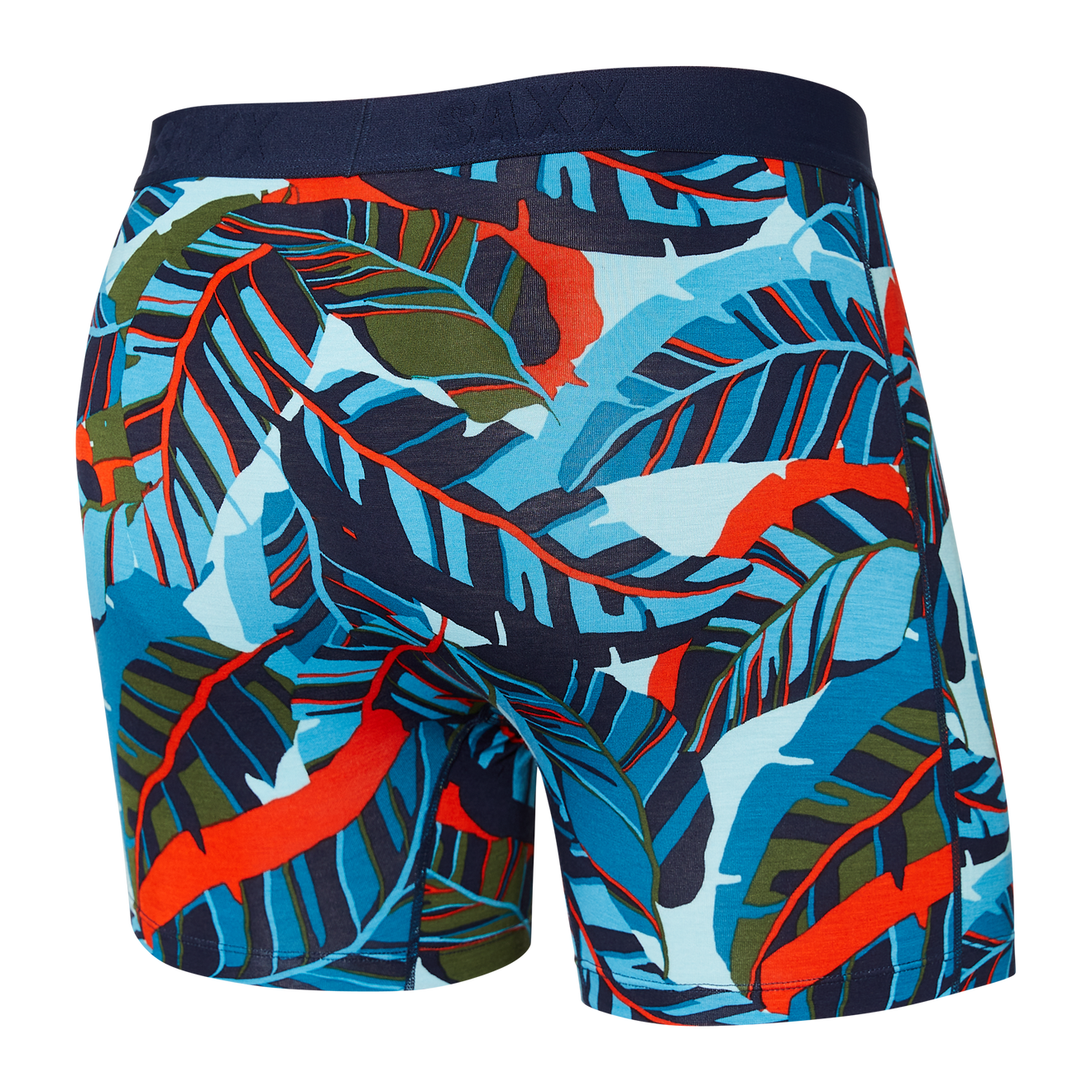 SAXX M Vibe Boxer Brief BLUE POP JUNGLE