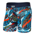 SAXX M Vibe Boxer Brief BLUE POP JUNGLE