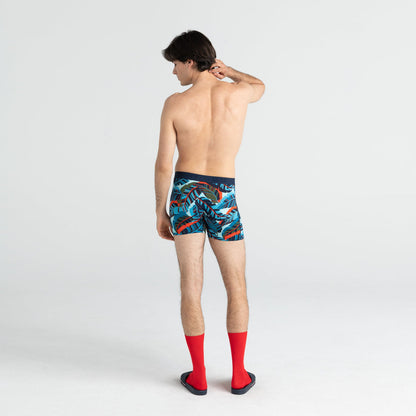 SAXX M Vibe Boxer Brief BLUE POP JUNGLE