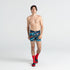 SAXX M Vibe Boxer Brief BLUE POP JUNGLE