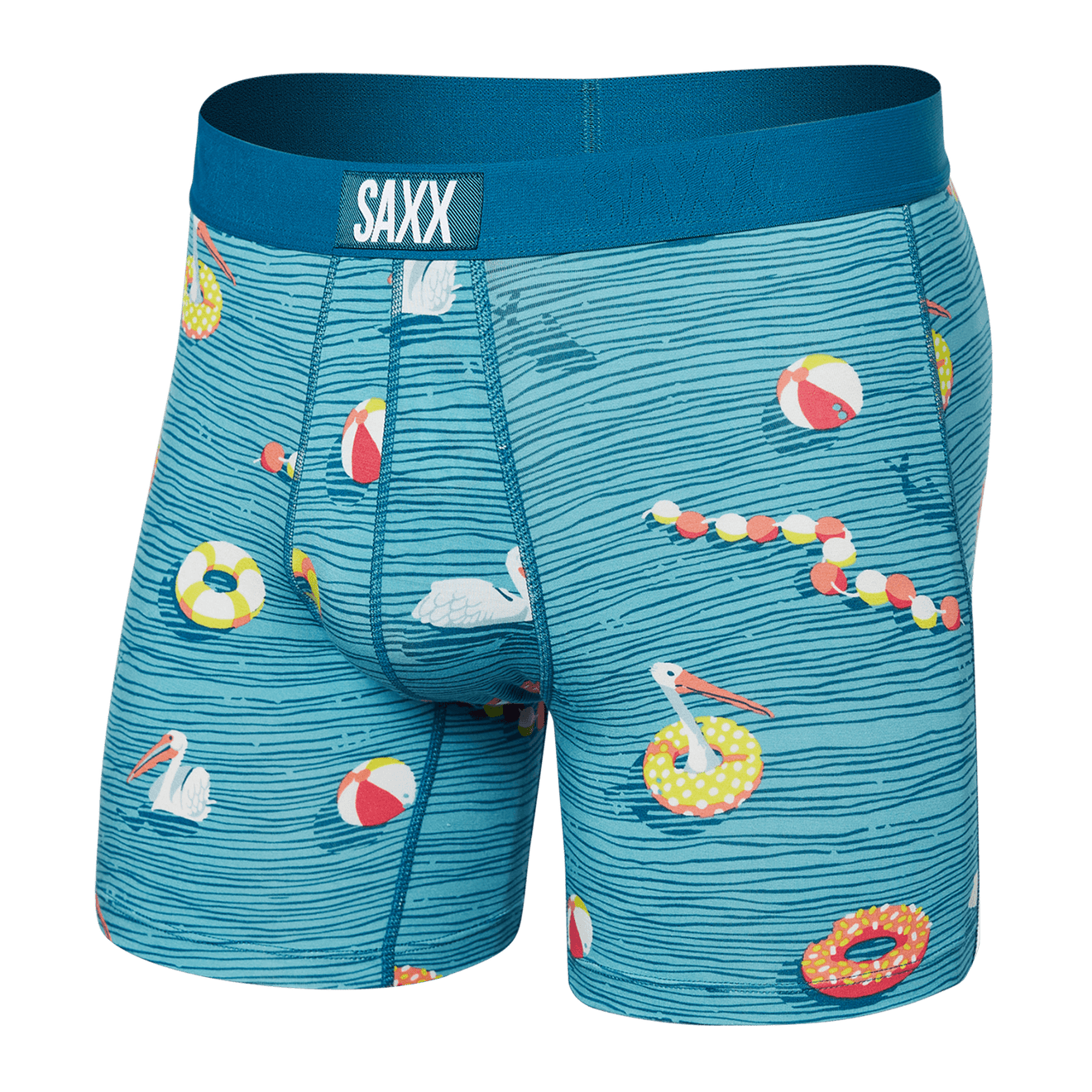 SAXX M Vibe Boxer Brief SWIMMERS SEA LEVEL