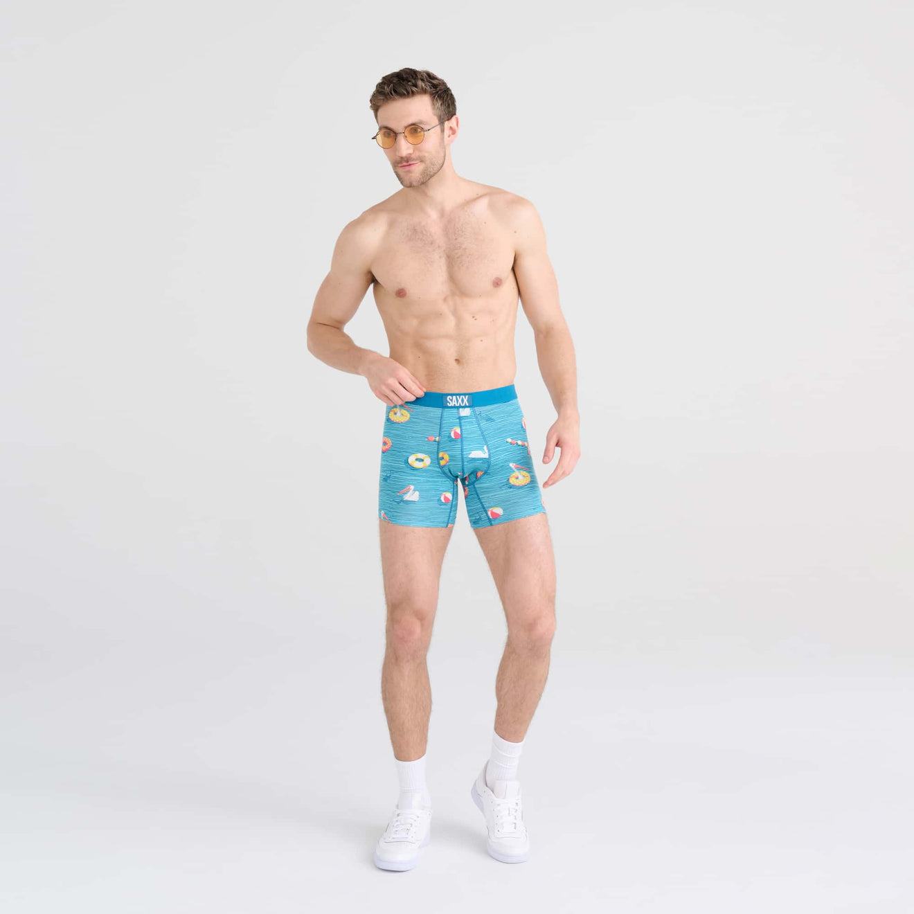 SAXX M Vibe Boxer Brief SWIMMERS SEA LEVEL