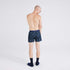 SAXX M Droptemp Cool Sleep Boxer BISON CHECK MARITIME