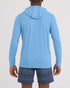SAXX M DT All Day Cooling Hoodie TRANQUIL BLUE HEATHER