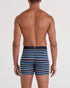 SAXX DropTemp Boxer Brief 2Pack VIVID STRIPE / DK GREY HEATHER