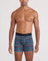 SAXX DropTemp Boxer Brief 2Pack VIVID STRIPE / DK GREY HEATHER
