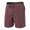 SAXX M 2N1 Sport 2 Life Short SUNSET RED HEATHER
