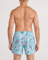 SAXX M 2N1 Oh Buoy Volley 5" Short ISLAND TROPICS BLUE TIDE