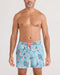 SAXX M 2N1 Oh Buoy Volley 5" Short ISLAND TROPICS BLUE TIDE