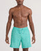 SAXX M 2N1 Oh Buoy Volley 7" Short ISLAND LINEUP SURF BLUE