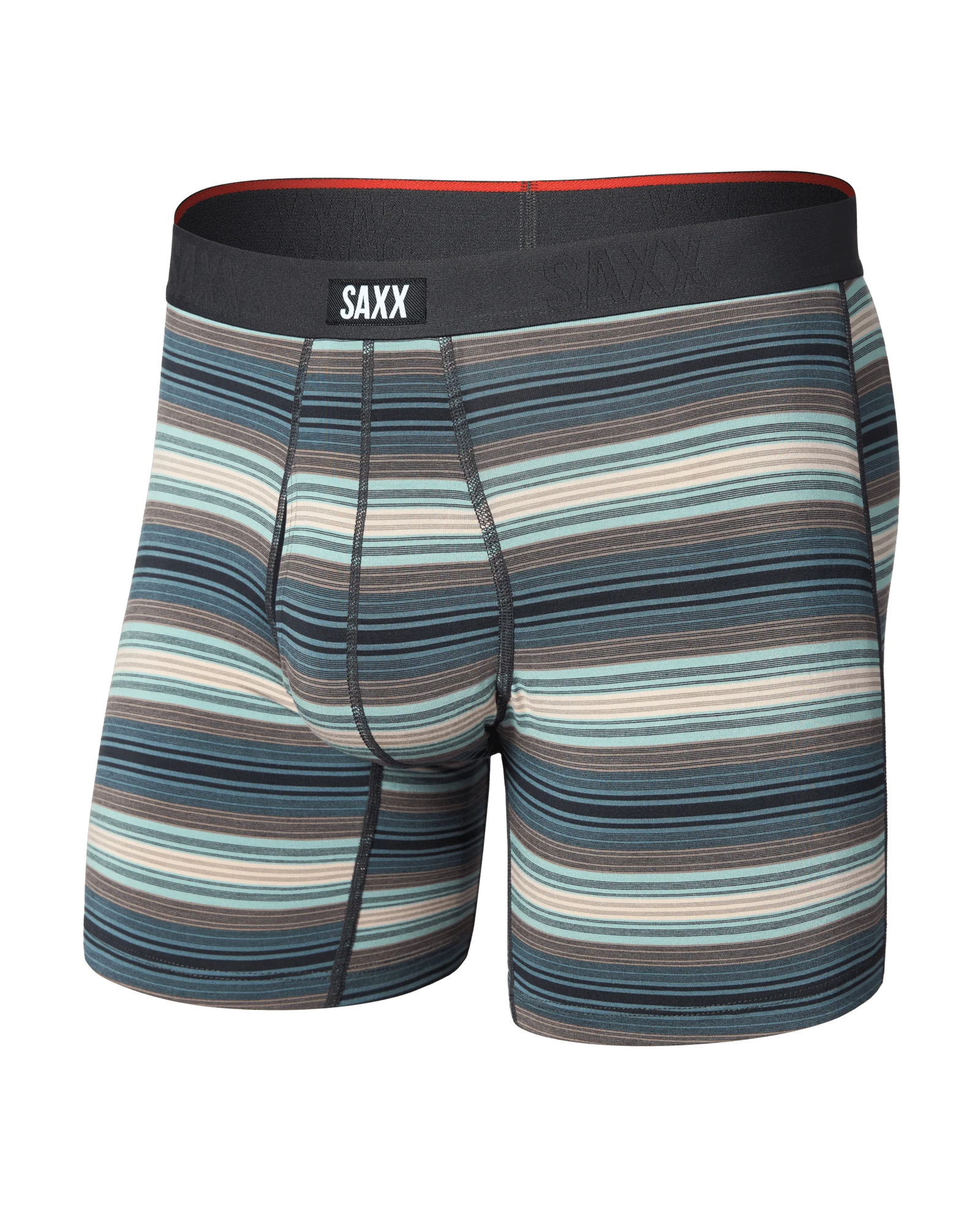 SAXX M Vibe Boxer Brief Fly BAJA STRIPE