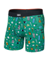 SAXX M Vibe Boxer Brief FAIRWAY BITS - GREEN