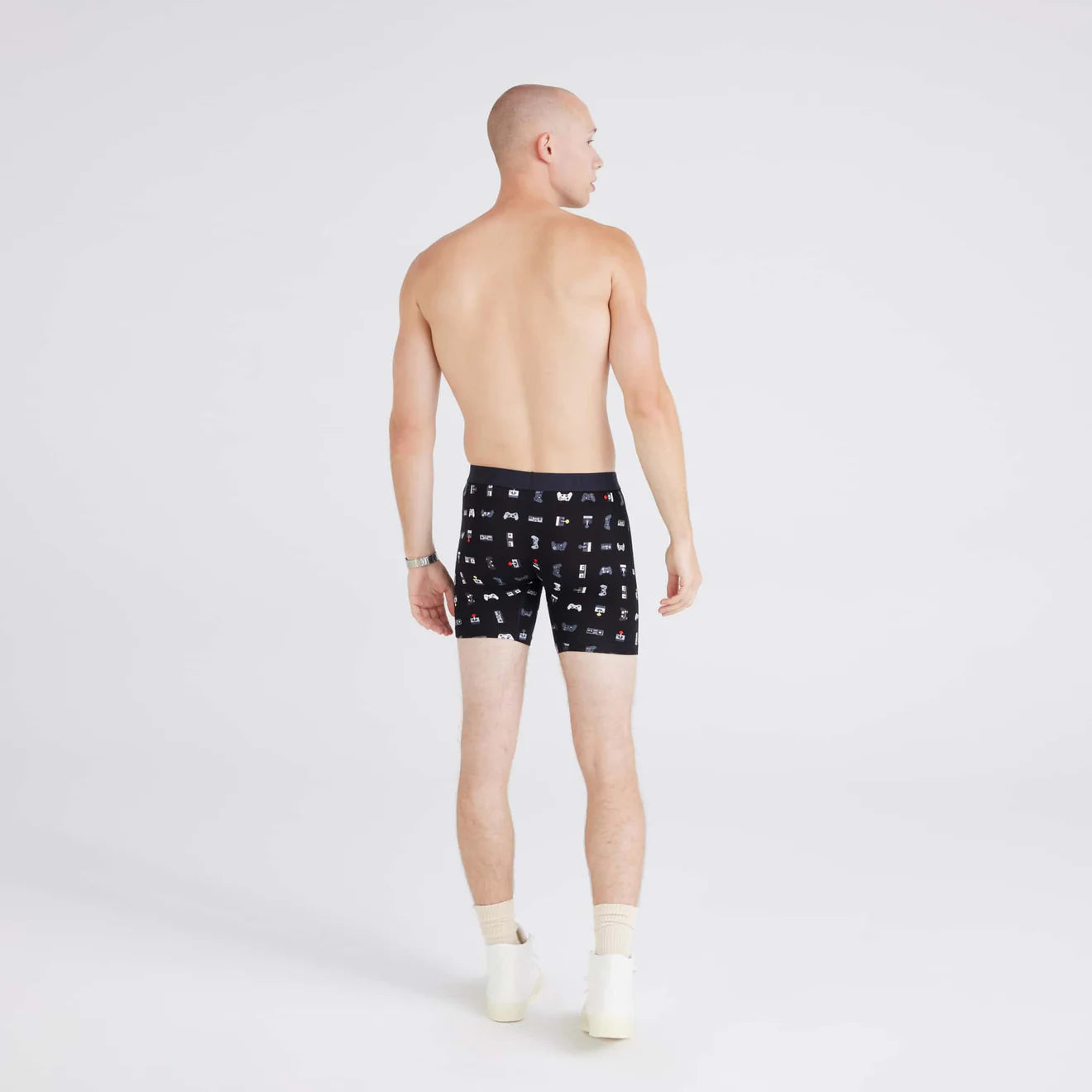 SAXX Vibe Boxer Brief GAMER BLACK