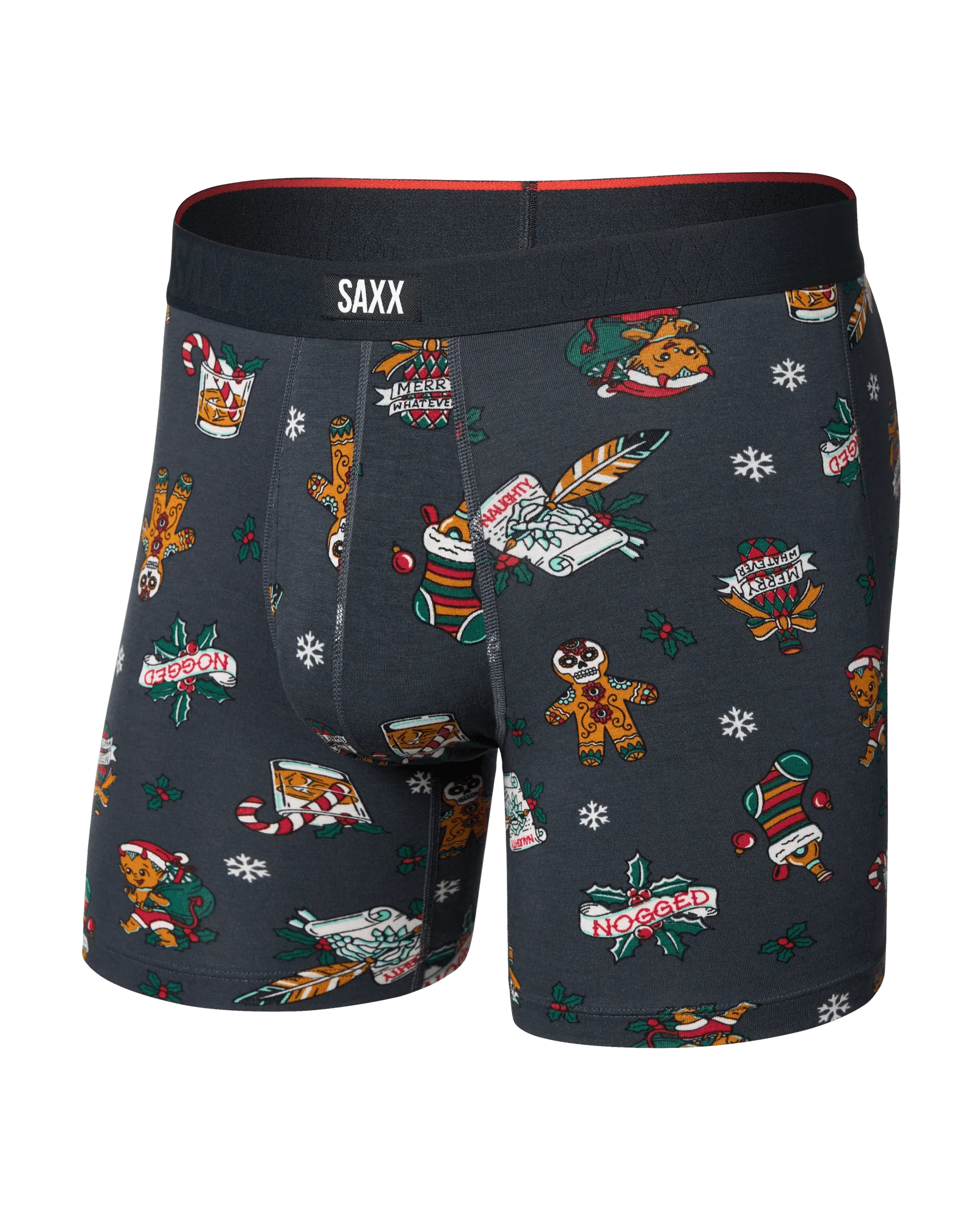 SAXX M Vibe Xtra Soft Comfort HOLIDAY FLASH EBONY
