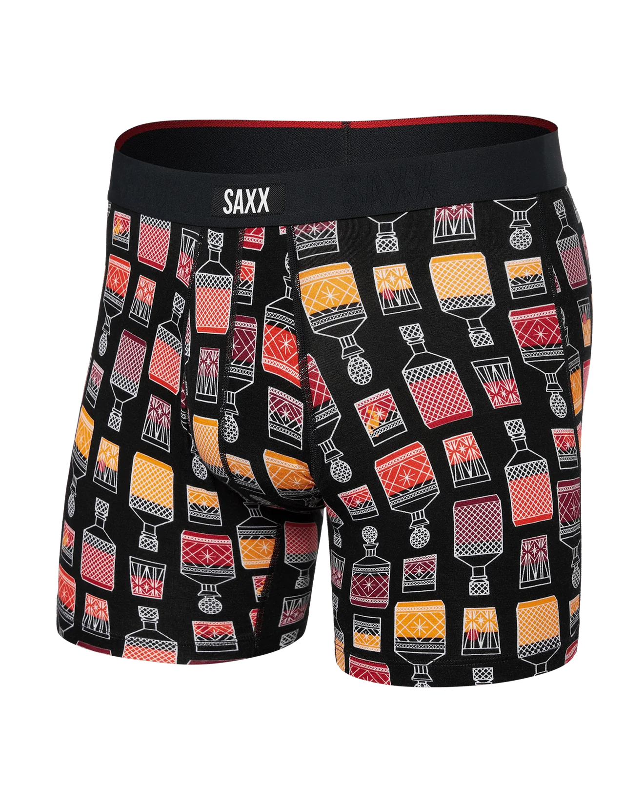 SAXX M Vibe Boxer Brief TOP SHELF BLACK