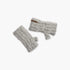 Turtle Fur Mika Mittens Fingerless Mittens SMOKE