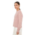Tasc W Sedona Quilt Sweatshirt ANTIQUE ROSY HEATHER