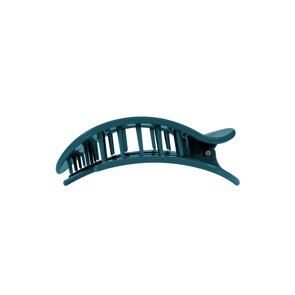 Teleties Medium Flat Clip TEAL WITH IT