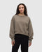 tentree W Bluffs Cropped Crew CLAY