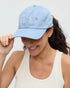 tentree Spring Floral Peak Hat LAKESIDE BLUE