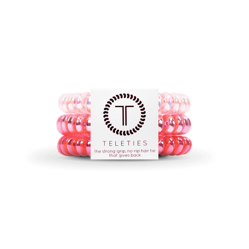 Teleties Small 3-Pack THINK PINK