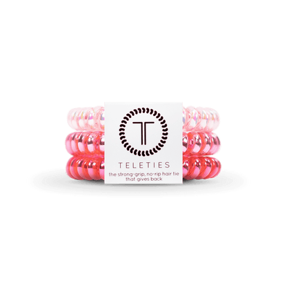 Teleties Small 3-Pack THINK PINK