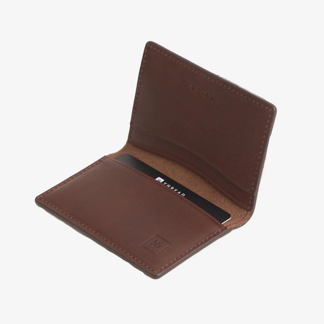 Thread Bifold Wallet CHOCOLATE BROWN