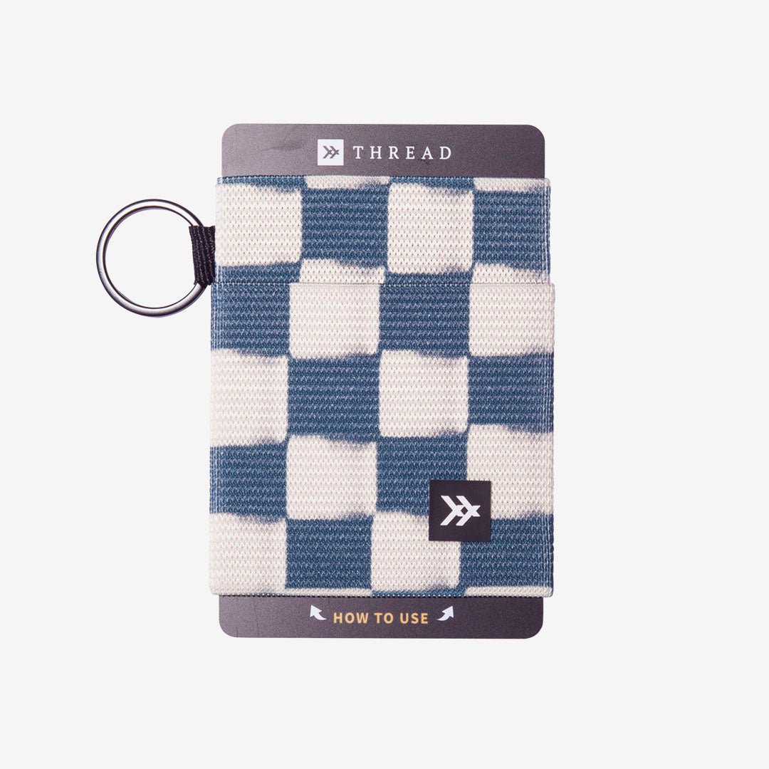 Thread Elastic Wallet FADED CHECK