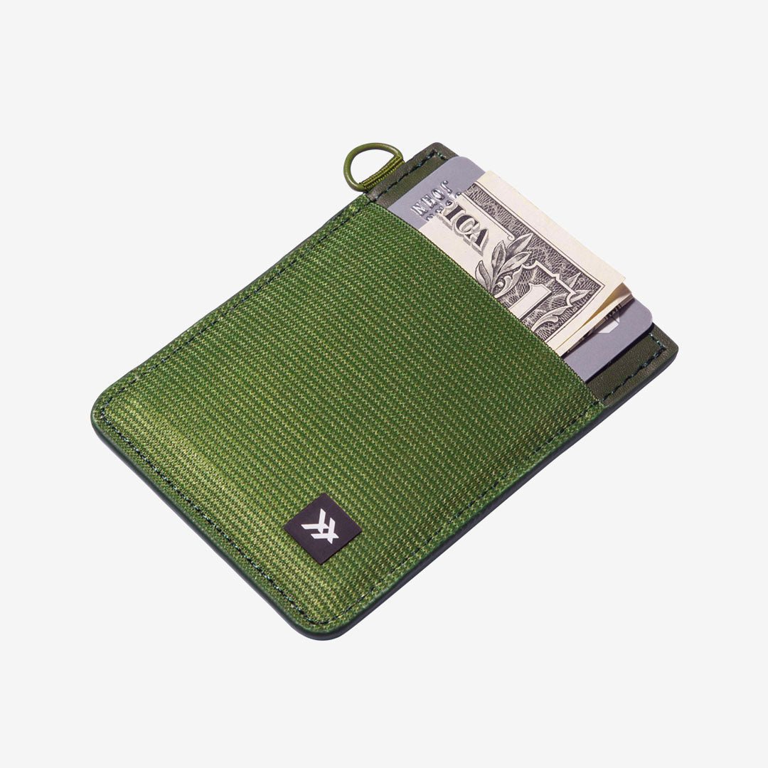 Thread Vertical Wallet OLIVE