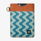 Thread Vertical Wallet WAVES GREEN BLUE