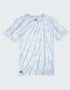 Baja Llama M SS Slub Tee Trip of A Lifetime TIE DYE WHITE