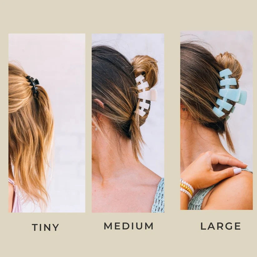 Teleties Medium Classic Hair Clip TORTOISE