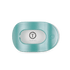Teleties Medium Flat Round Clip TOTALLY TURQUOISE