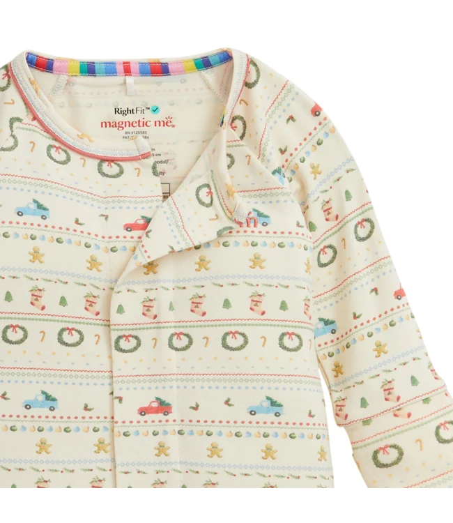 Magnetic Me Convertible Coverall TRADITIONAL CHRISTMAS