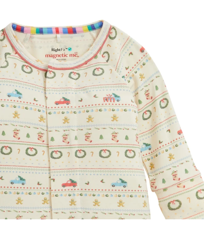 Magnetic Me Convertible Coverall TRADITIONAL CHRISTMAS